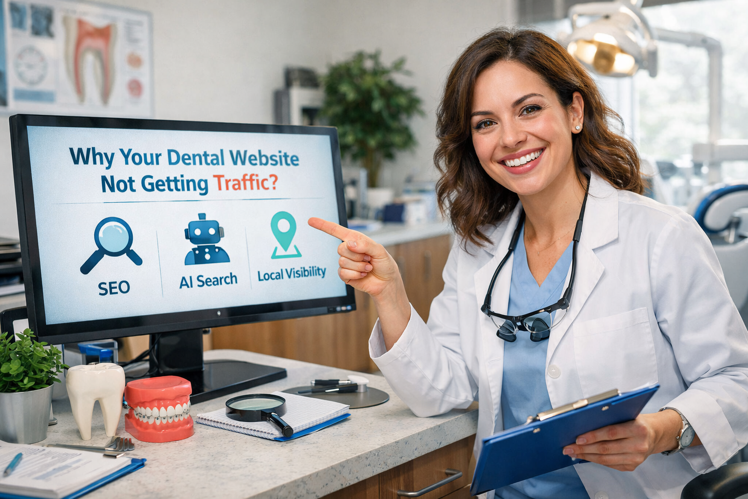 Why Your Dental Website Is Not Getting Traffic (And How to Fix It Fast)