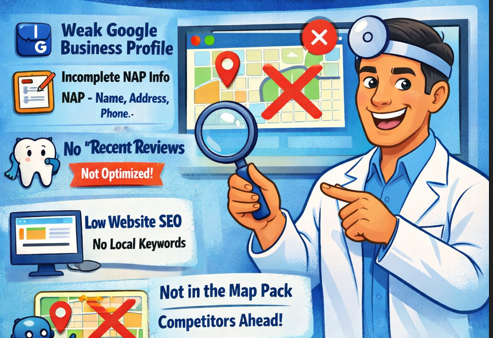 Why Don’t I Show Up in Google Search for “Dentist Near Me”? (And How to Fix It Fast)